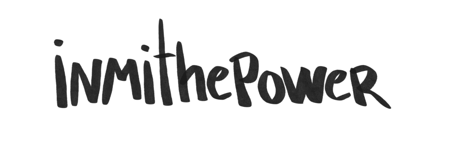 Texto dibujado donde pone InmithePower